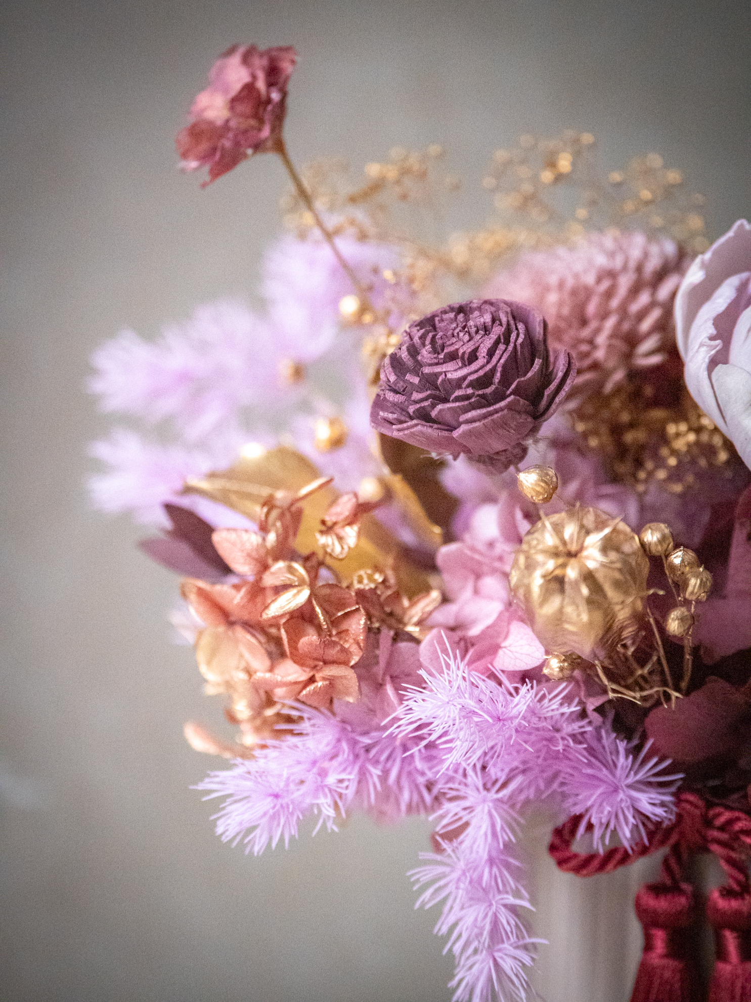 |花紫吉祥 |S 永生盆花 - Image 6