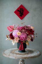 福氣花開｜紅色小盆花