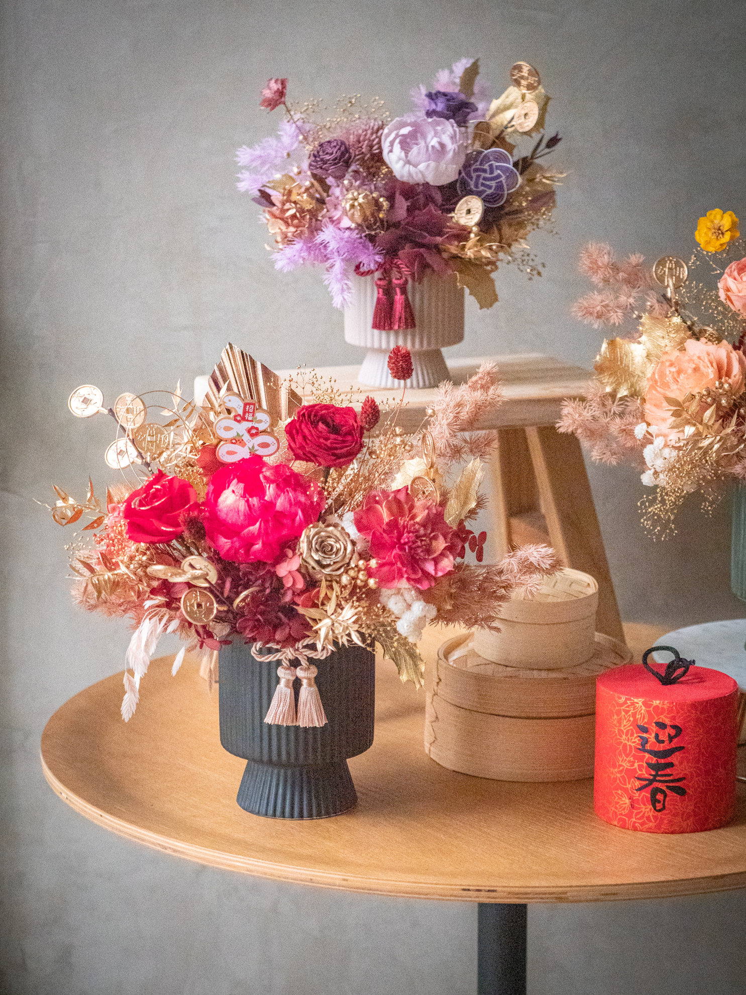 |花紅迎喜 |M 永生盆花 - Image 7